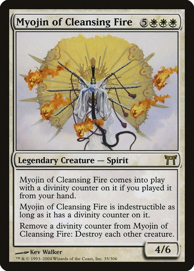 Myojin of Cleansing Fire (35) [CHK] - MTG Single