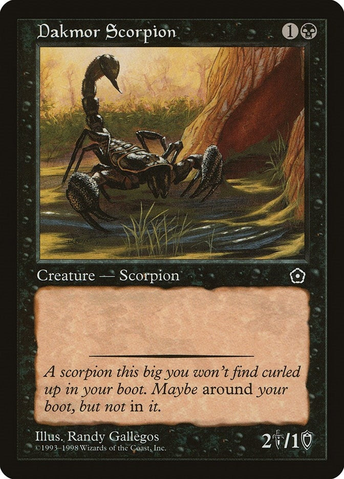 Dakmor Scorpion [P02] - MTG Single
