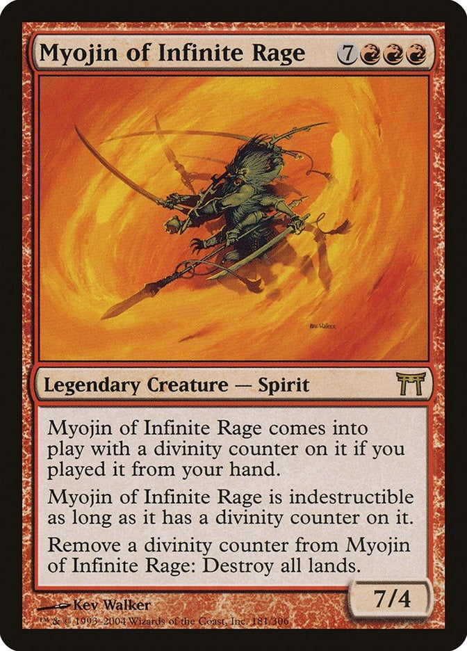 Myojin of Infinite Rage (181) [CHK] - MTG Single