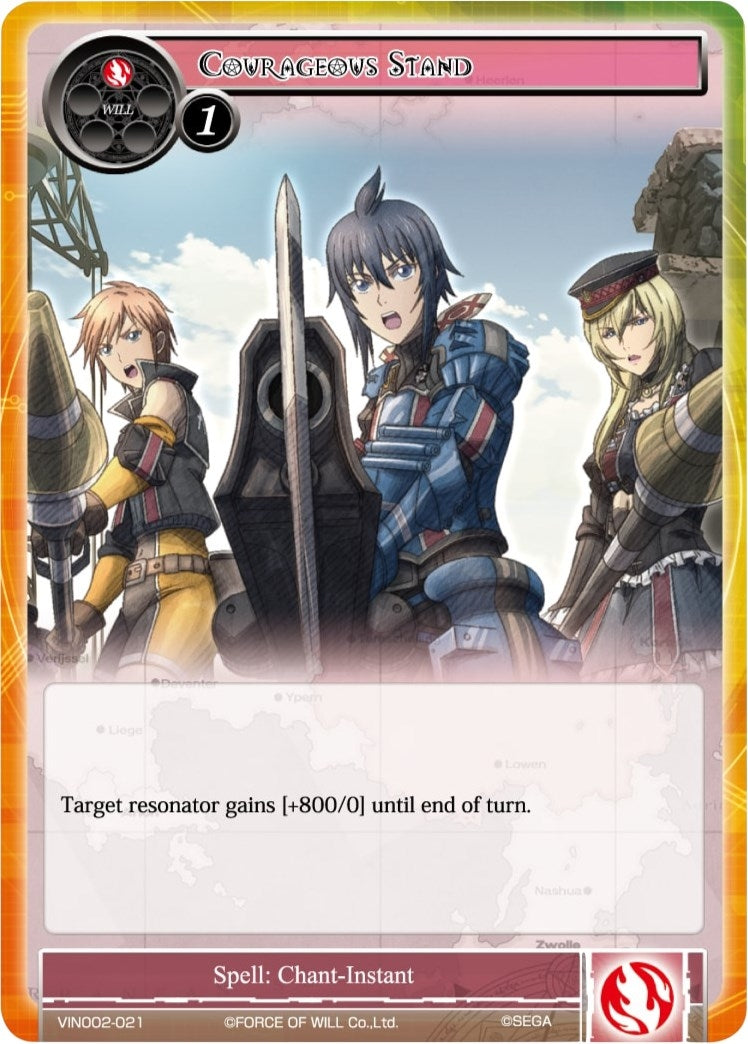 Courageous Stand (2021) [VIN002] - Force of Will Single