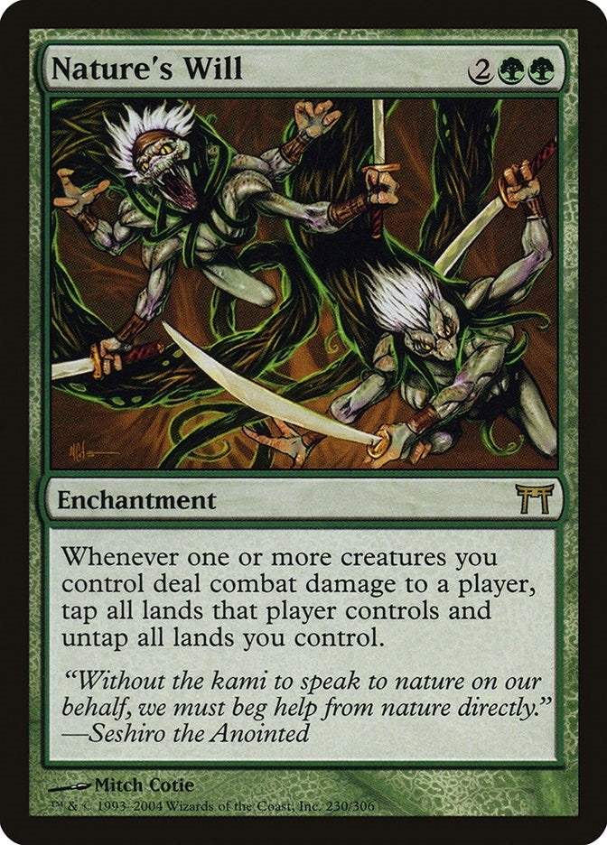Nature’s Will (230) [CHK] - MTG Single