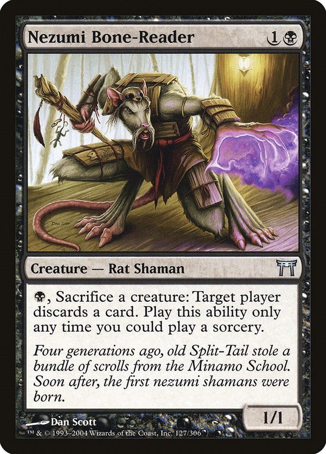Nezumi Bone-Reader (127) [CHK] - MTG Single