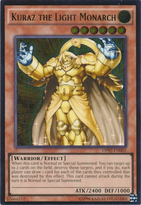 Kuraz the Light Monarch (UTR) (2002) (OP02) - YuGiOh Single