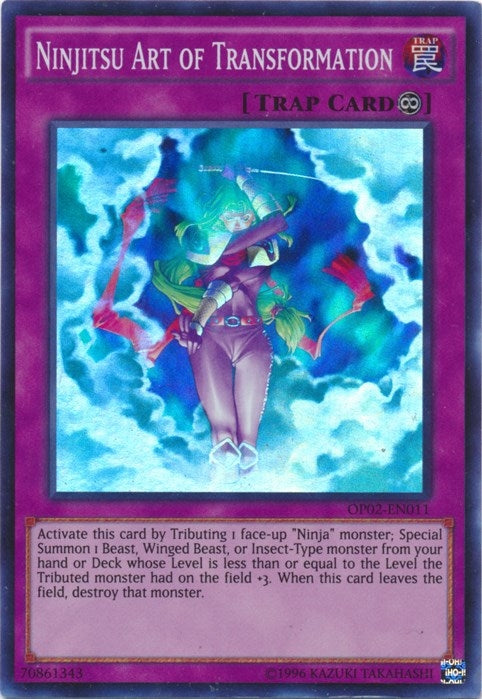 Ninjitsu Art of Transformation (2011) (OP02) - YuGiOh Single