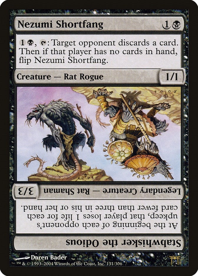 Nezumi Shortfang // Stabwhisker the Odious (131) [CHK] - MTG Single