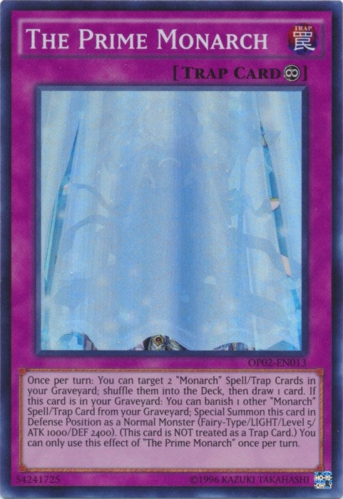 The Prime Monarch (2013) (OP02) - YuGiOh Single