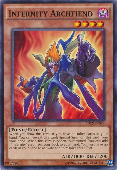 Infernity Archfiend (2017) (OP02) - YuGiOh Single