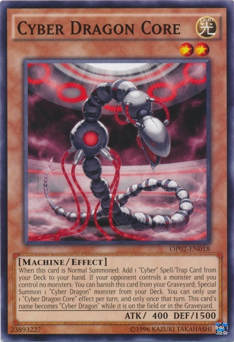 Cyber Dragon Core (2018) (OP02) - YuGiOh Single