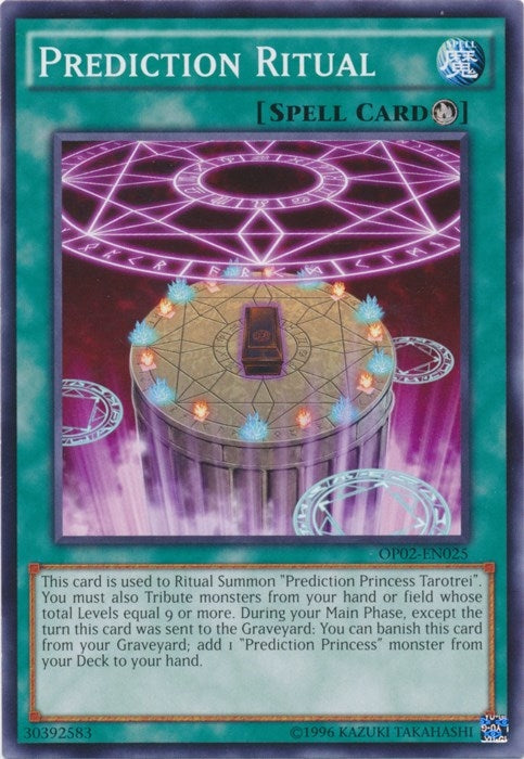 Prediction Ritual (2025) (OP02) - YuGiOh Single