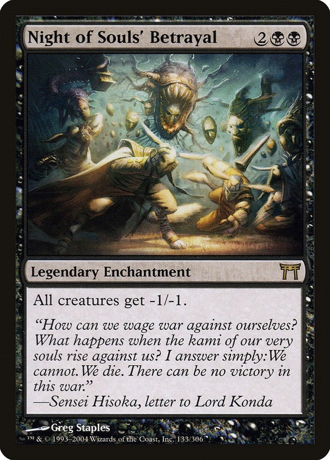 Night of Souls’ Betrayal (133) [CHK] - MTG Single
