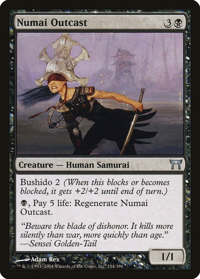 Numai Outcast (134) [CHK] - MTG Single