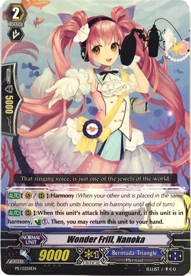 Wonder Frill Nanoka (259) [PR] - Cardfight Vanguard Single
