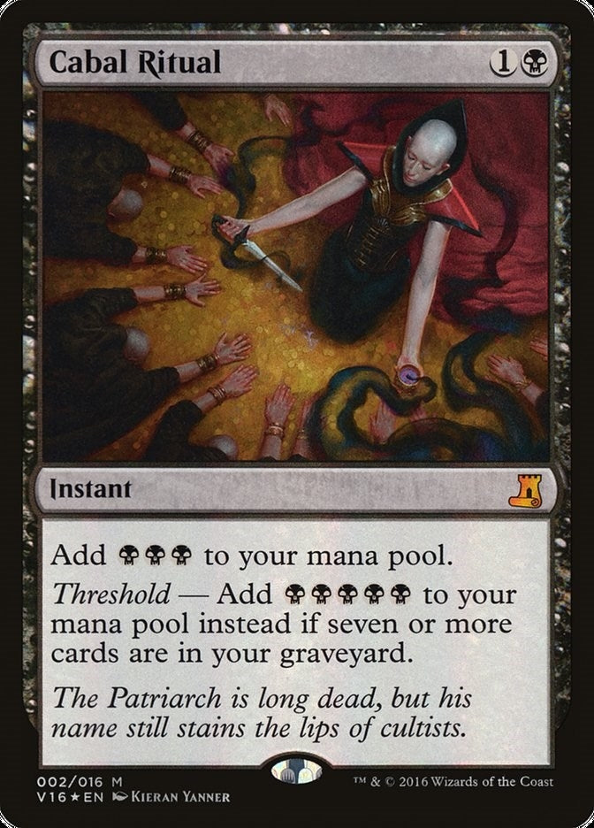 Cabal Ritual (2) [V16] - MTG Single