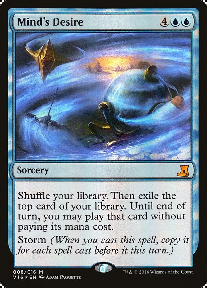 Mind’s Desire (8) [V16] - MTG Single