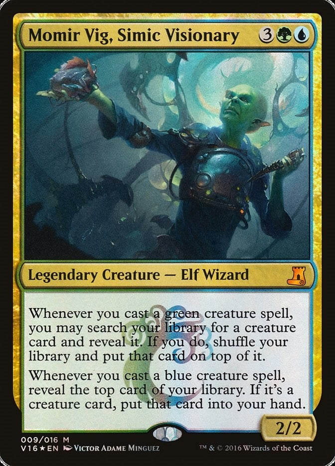 Momir Vig Simic Visionary (9) [V16] - MTG Single