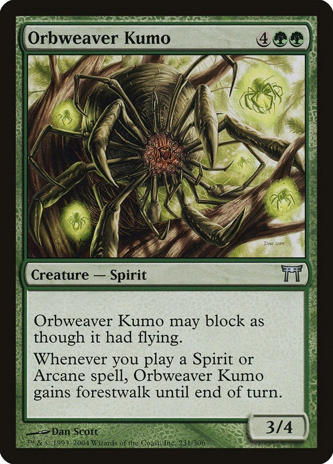 Orbweaver Kumo (231) [CHK] - MTG Single