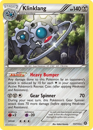 Image for Klinklang (73/114) (XY - Steam Siege) - Pokemon