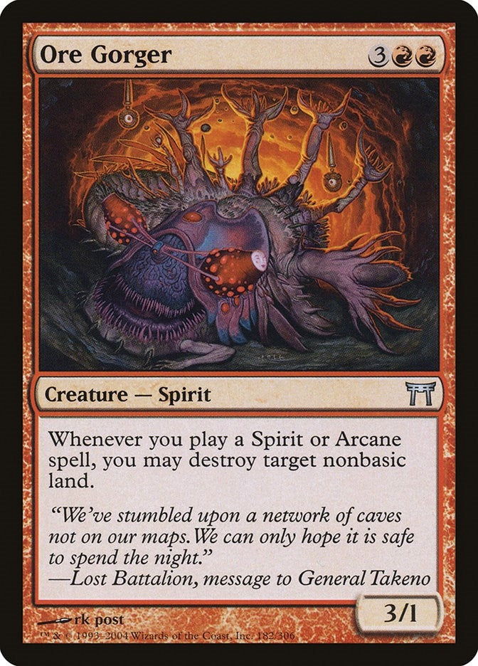 Ore Gorger (182) [CHK] - MTG Single