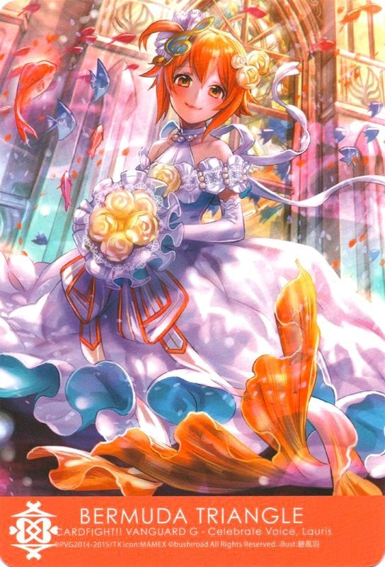 Bermuda Triangle - Celebrate Voice Lauris (301) [CLN] - Cardfight Vanguard Single