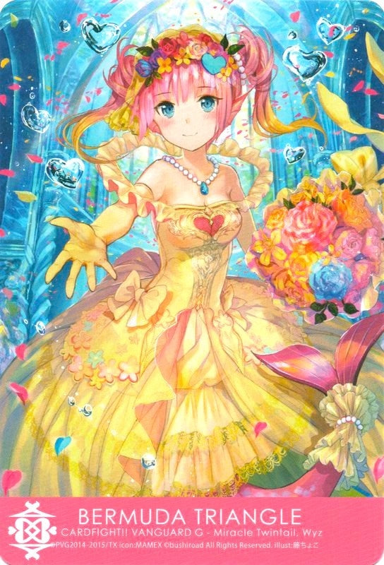 Bermuda Triangle - Miracle Twintail Wyz (313) [CLN] - Cardfight Vanguard Single
