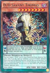 D/D Savant Thomas (10) (TDIL) - YuGiOh Single
