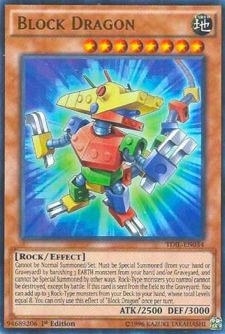 Block Dragon (34) (TDIL) - YuGiOh Single