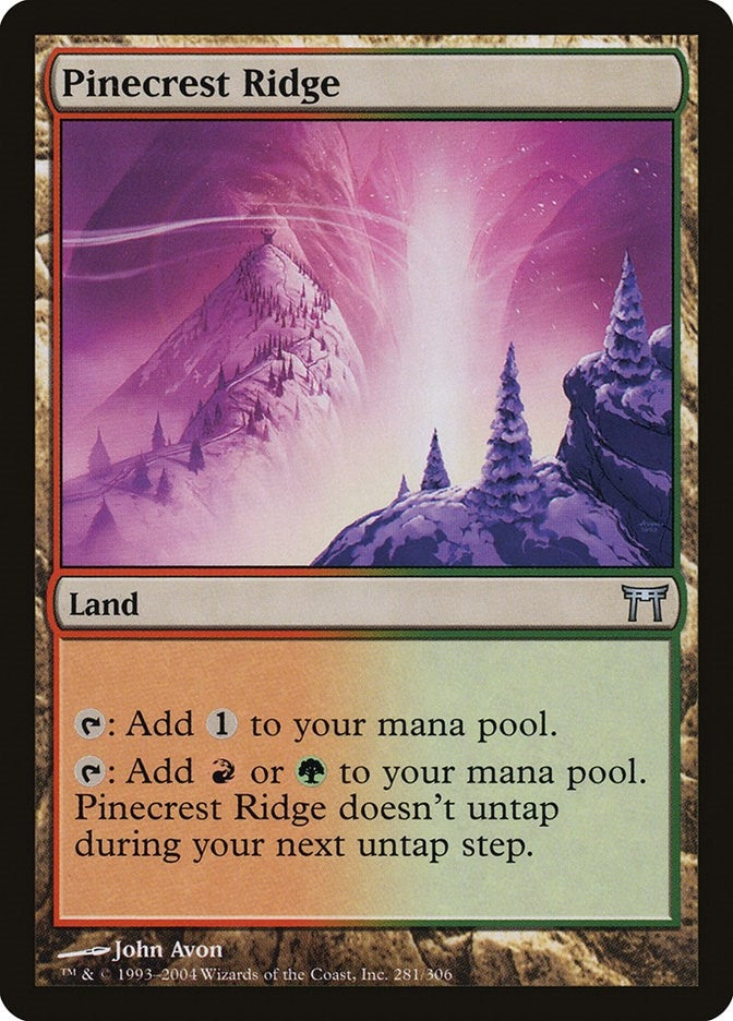 Pinecrest Ridge (281) [CHK] - MTG Single
