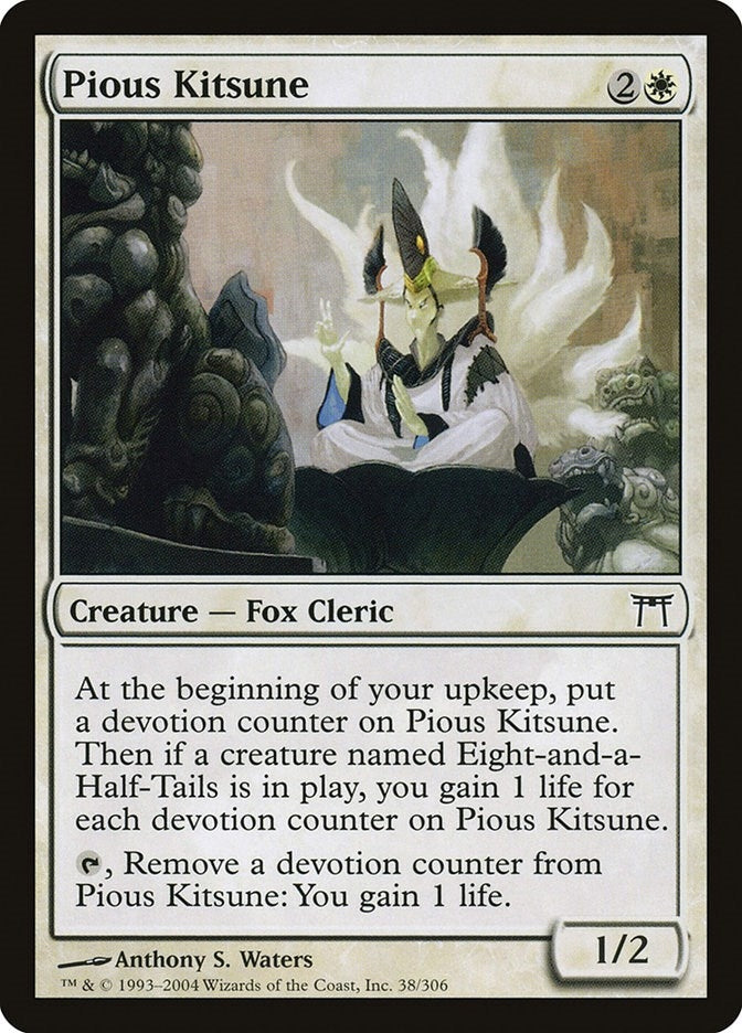 Pious Kitsune (38) [CHK] - MTG Single