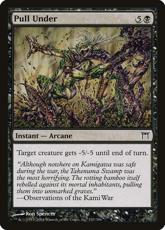 Pull Under (137) [CHK] - MTG Single