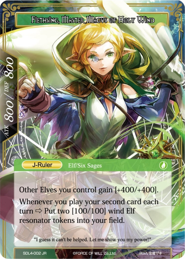 Fiethsing Six Sage of Wind // Fiethsing Master Magus of Holy Wind (4002) [SDL4] - Force of Will Single