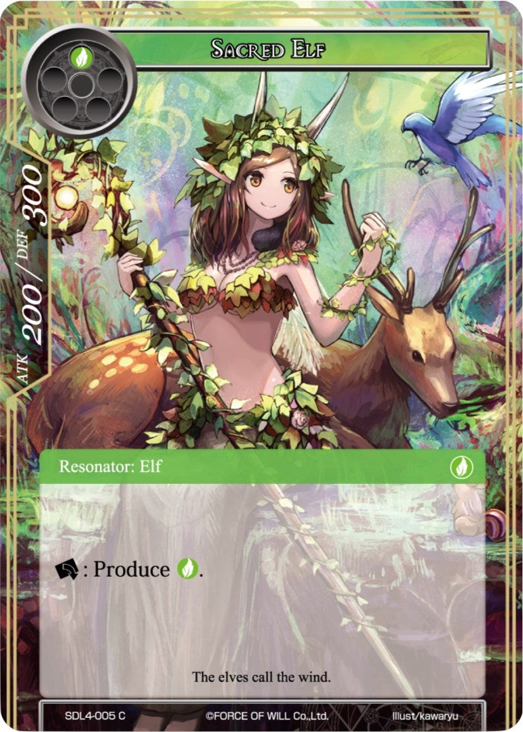 Sacred Elf (4005) [SDL4] - Force of Will Single