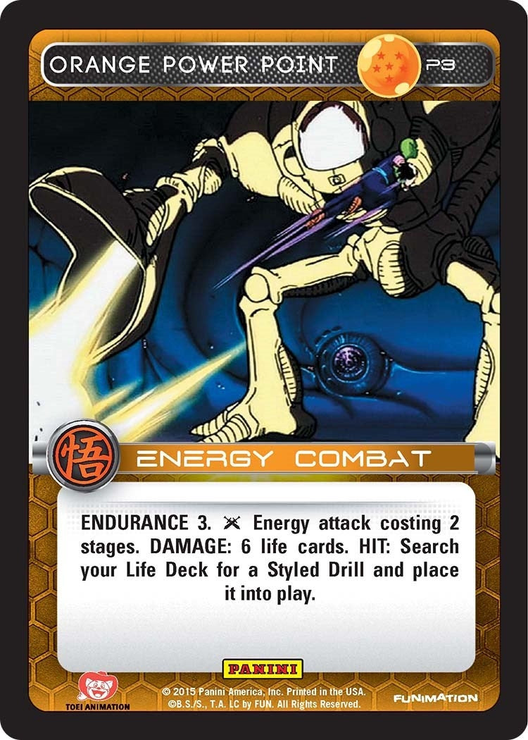 Orange Power Point (Movie Collection) (3) [PRO] - Dragon Ball Z TCG Single