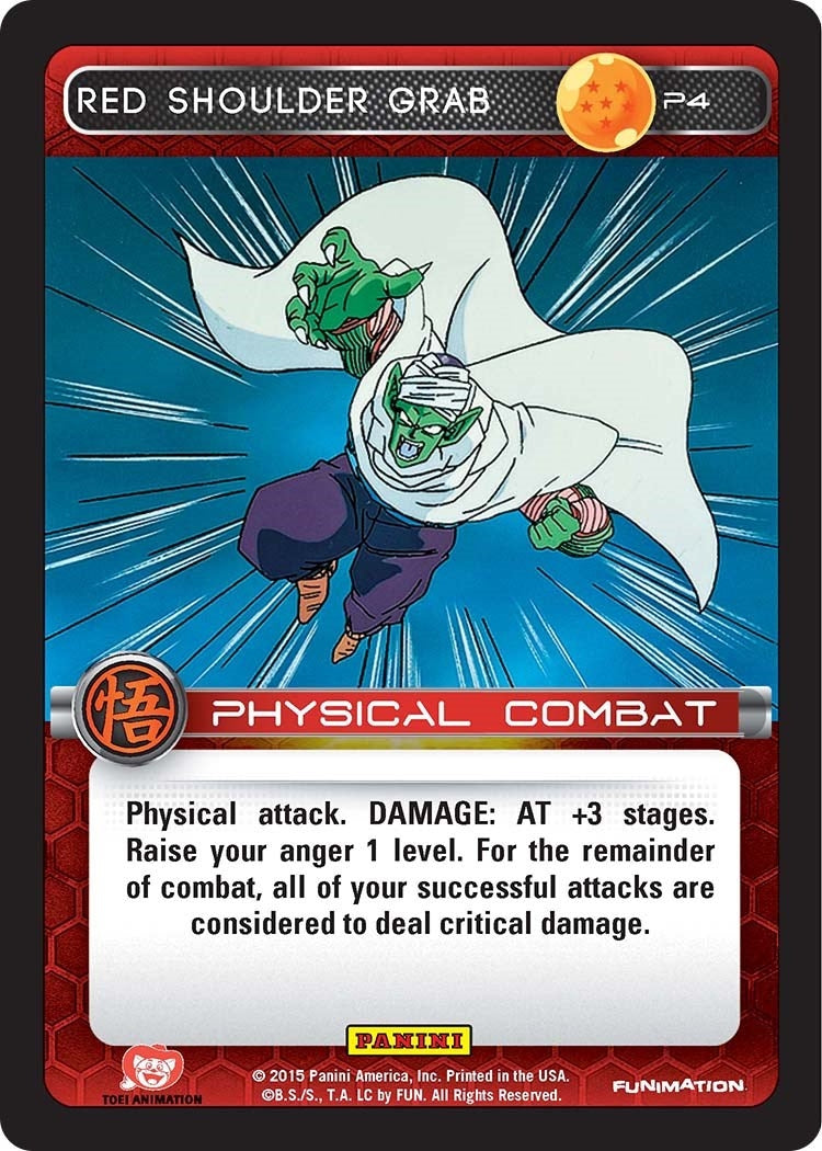 Red Shoulder Grab (Movie Collection) (4) [PRO] - Dragon Ball Z TCG Single
