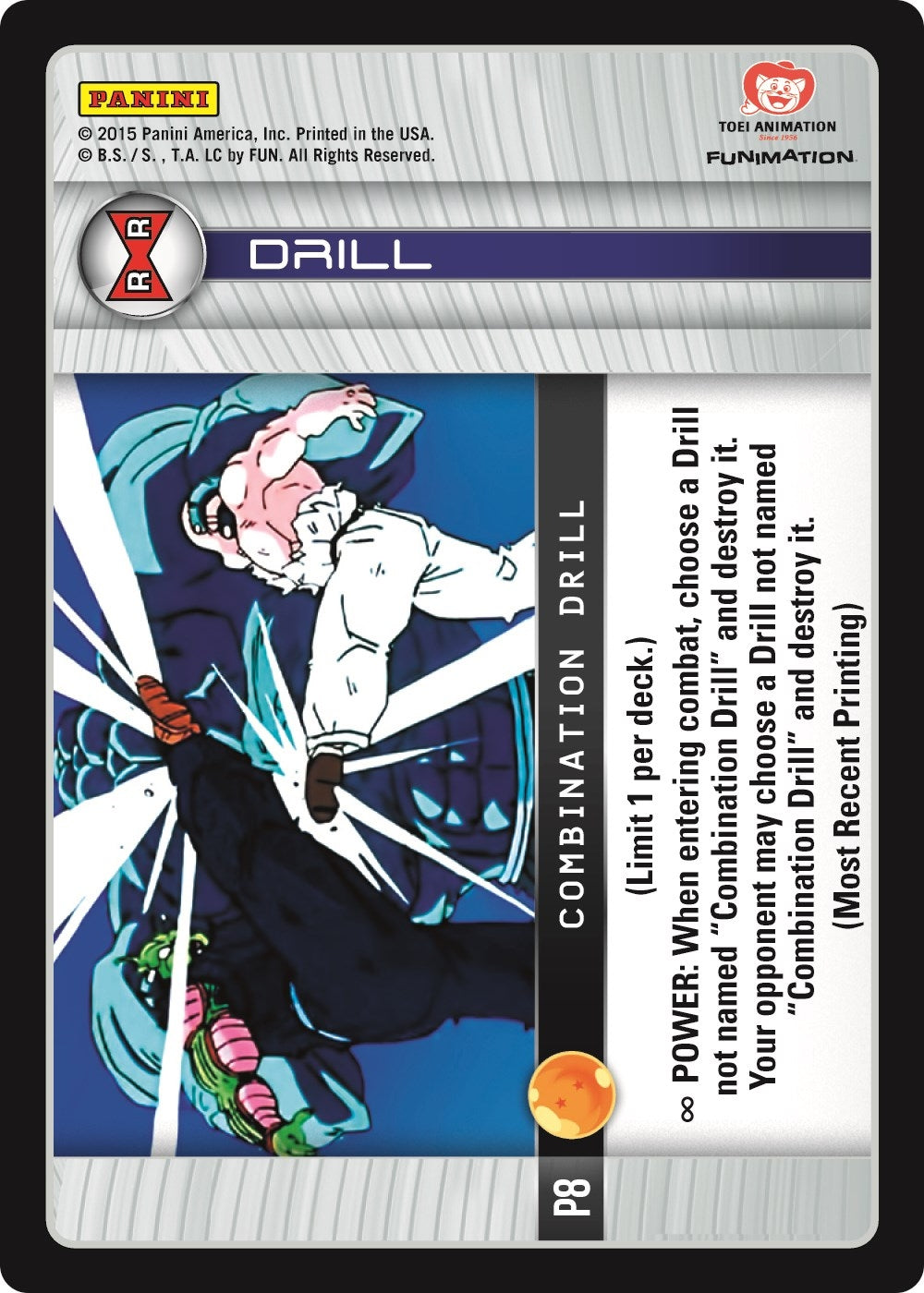 Combination Drill (Evolution) (8) [PRO] - Dragon Ball Z TCG Single