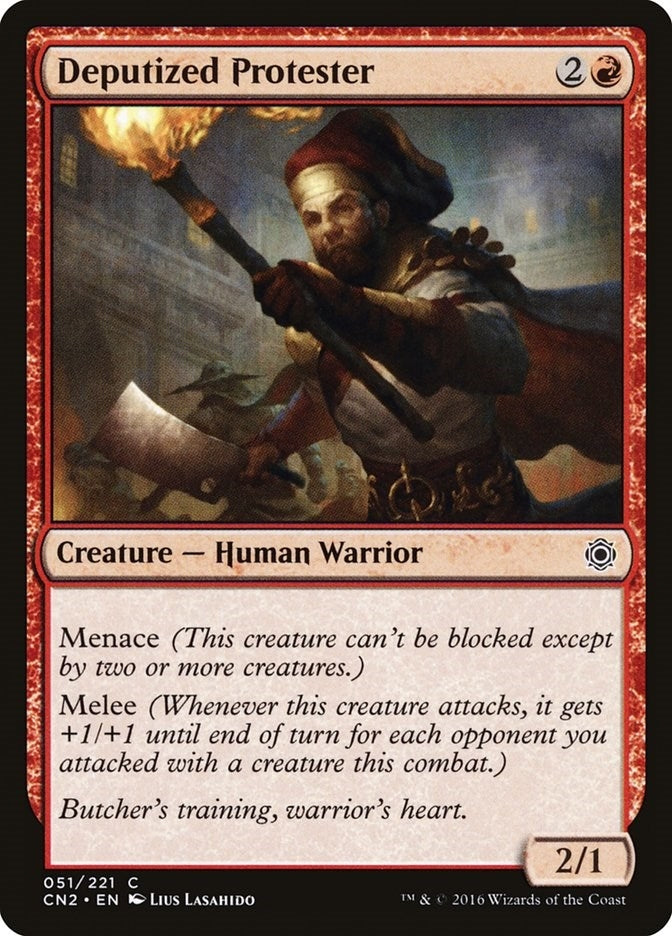 Deputized Protester (51) [CN2] - MTG Single