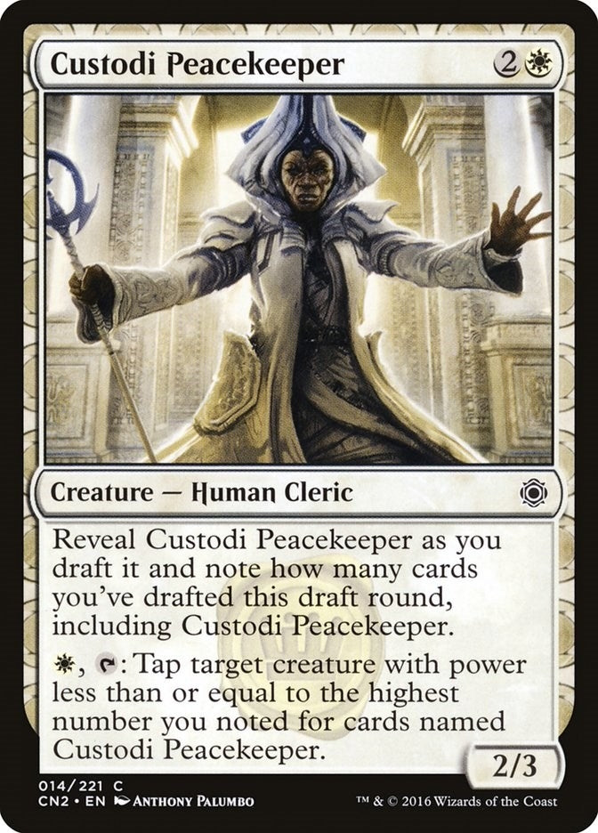 Custodi Peacekeeper (14) [CN2] - MTG Single