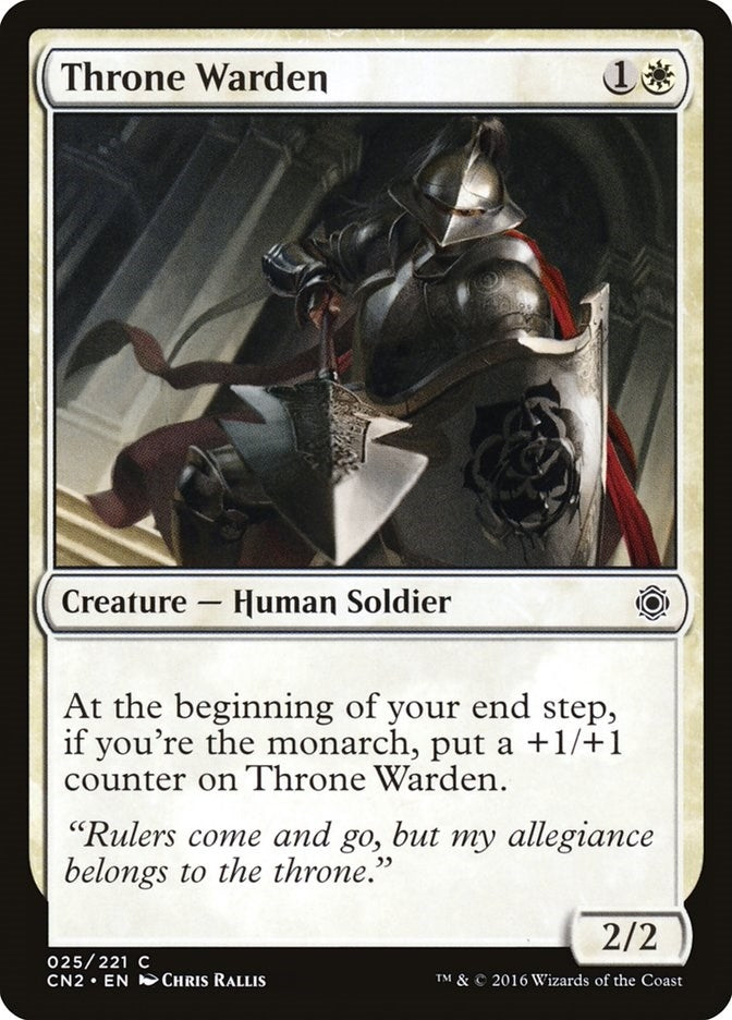 Throne Warden (25) [CN2] - MTG Single