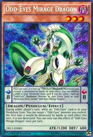 Odd-Eyes Mirage Dragon (3001) (DRL3) - YuGiOh Single