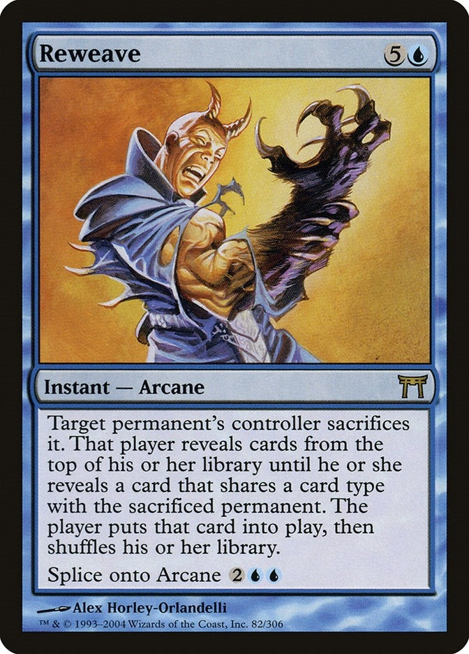 Reweave (82) [CHK] - MTG Single