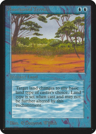 Phantasmal Terrain [LEA] - MTG Single