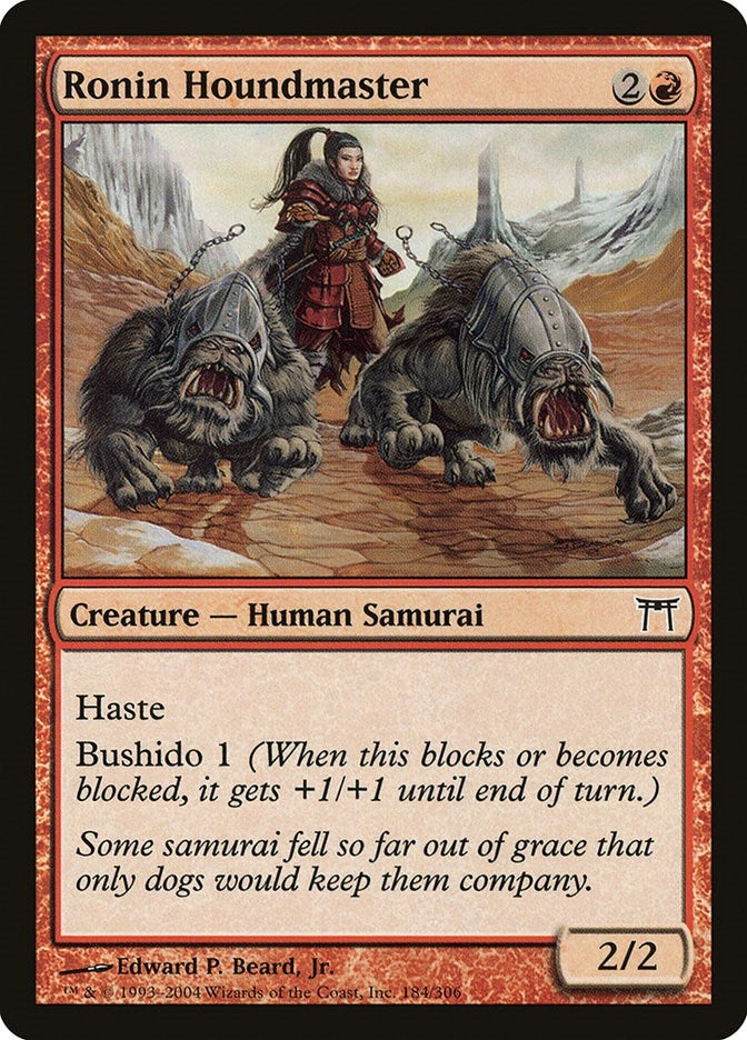 Ronin Houndmaster (184) [CHK] - MTG Single