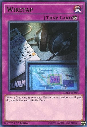 Wiretap (3054) (DRL3) - YuGiOh Single