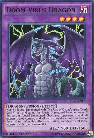 Doom Virus Dragon (3057) (DRL3) - YuGiOh Single