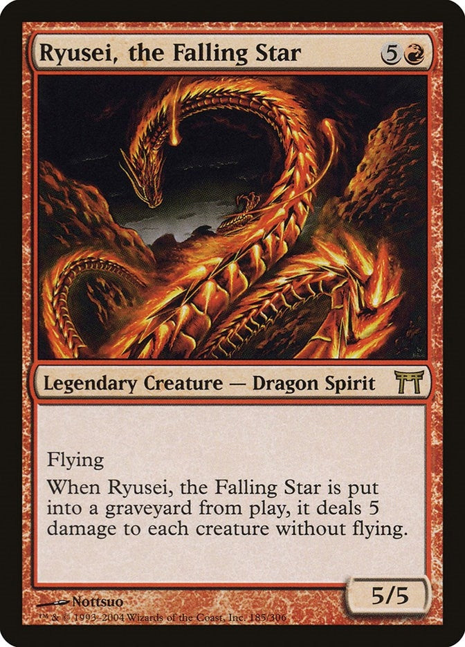 Ryusei the Falling Star (185) [CHK] - MTG Single