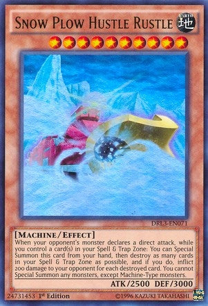 Snow Plow Hustle Rustle (3071) (DRL3) - YuGiOh Single