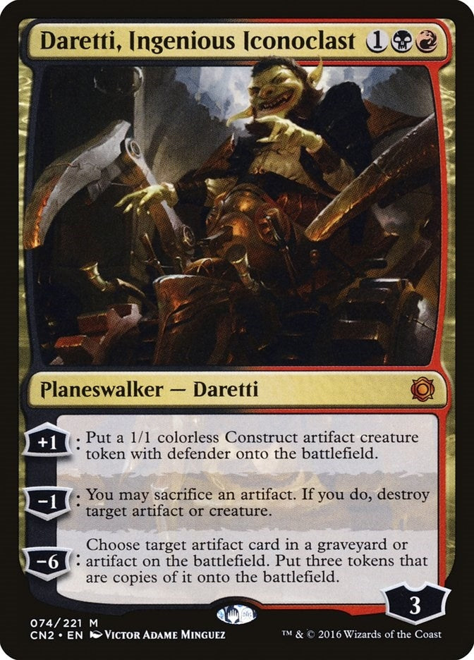 Daretti Ingenious Iconoclast (74) [CN2] - MTG Single