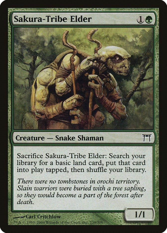 Sakura-Tribe Elder (239) [CHK] - MTG Single