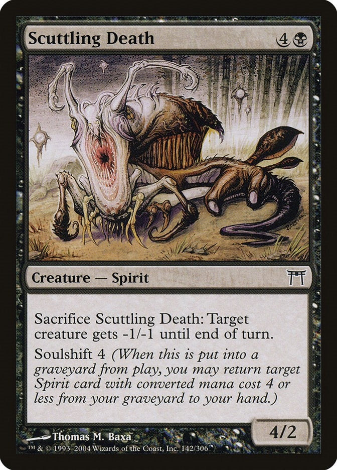 Scuttling Death (142) [CHK] - MTG Single
