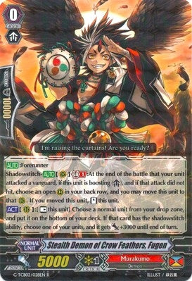 Stealth Demon of Crow Feathers Fugen (2028) [G-TCB02] - Cardfight Vanguard Single