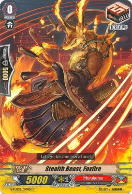 Stealth Beast Foxfire (2050) [G-TCB02] - Cardfight Vanguard Single